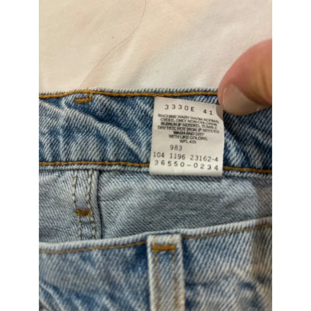 Men’s 90s big E vintage‎ Orange tag 550Size 40 Relaxed Fit